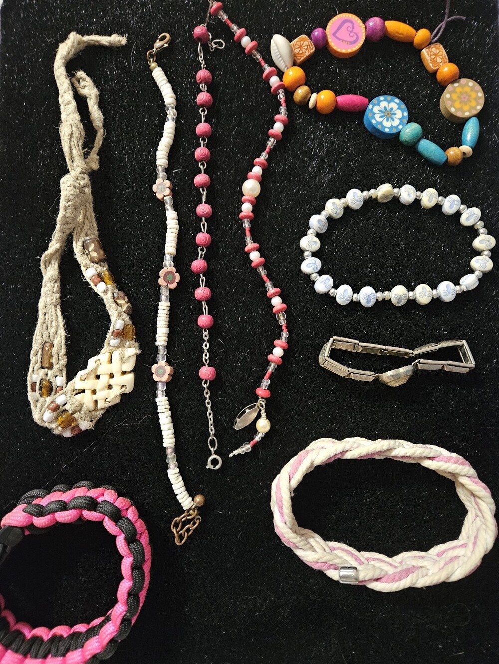 9 Assorted Bracelets